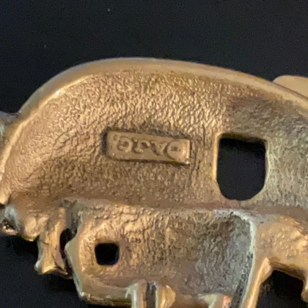 Vintage AJC signed noahs ark bracelet - Picture 4 of 7